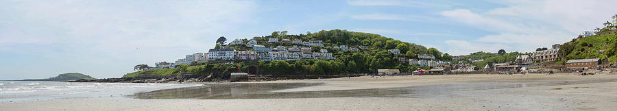 West Looe from East Looe. Photograph by Maggie Mccall