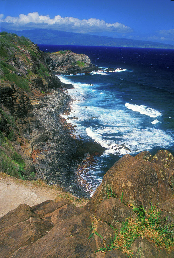 West Maui Coast Photograph by John Burk