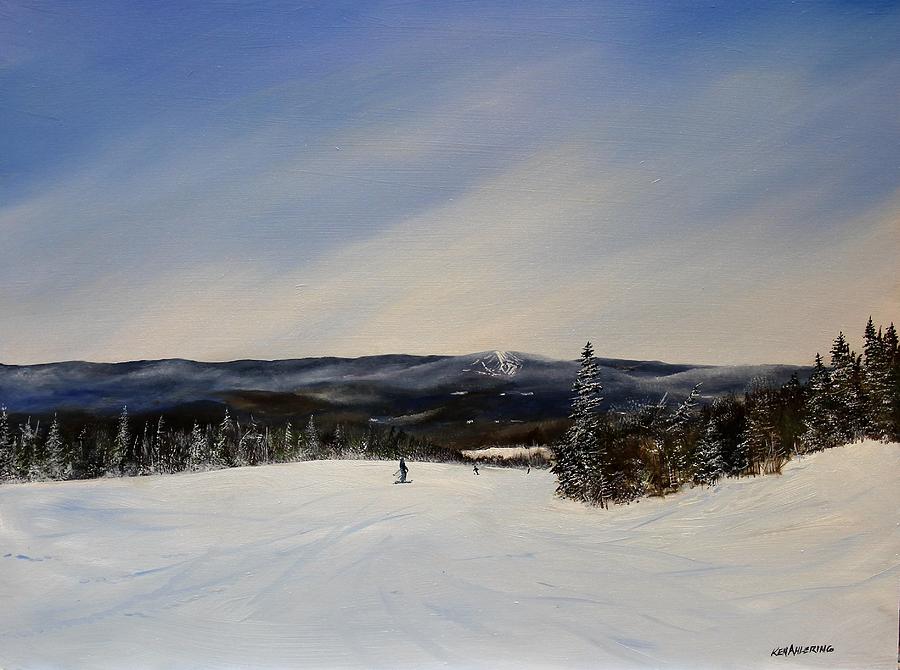 Winter Painting - West Meadow Smooth by Ken Ahlering