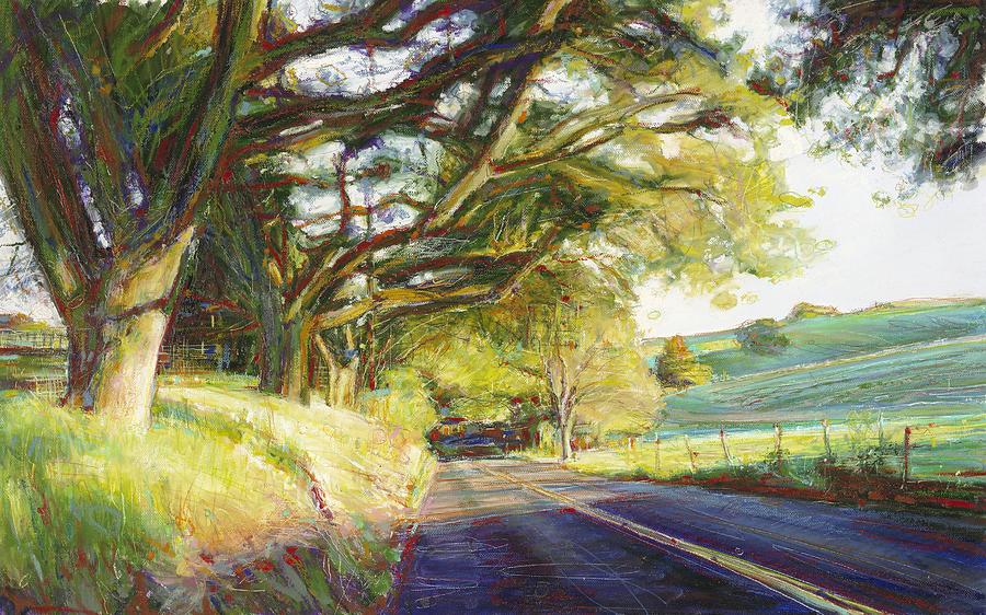 Napa Painting - West Napa Afternoon by Steven Gordon