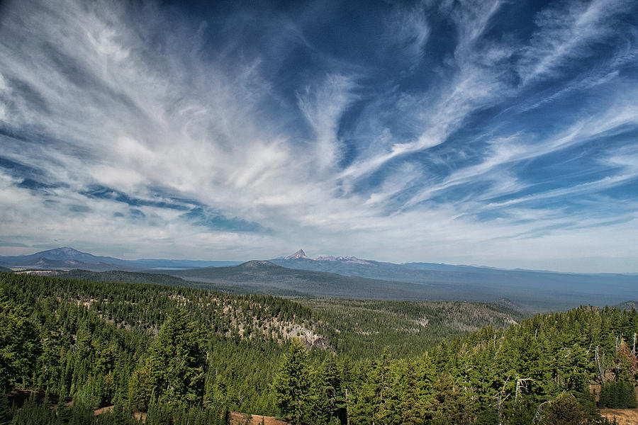 West Of Crater Lake Photograph by Frank Wilson