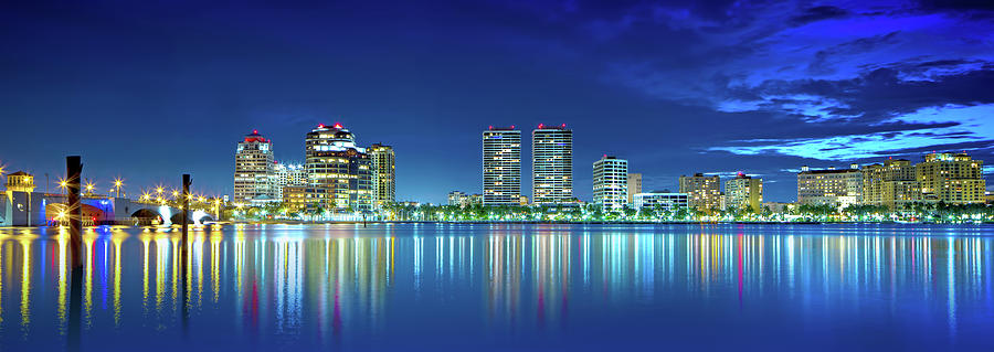 West Palm Twilight  Photograph by Mark Andrew Thomas