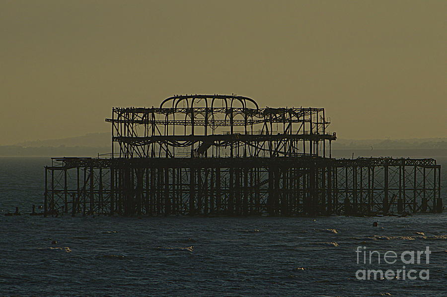West Pier Photograph by Andy Thompson