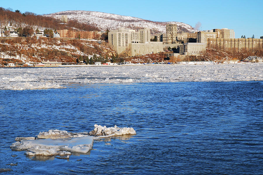 West Point Winter Photograph by James Kirkikis