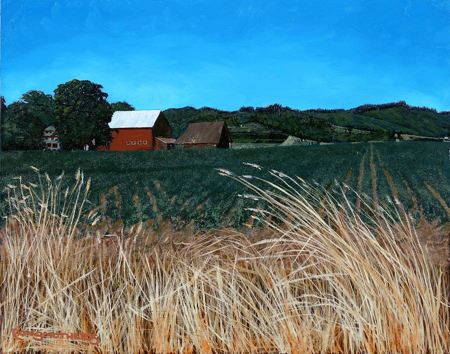 West Portland Farm Painting by Ron Smothers - Fine Art America