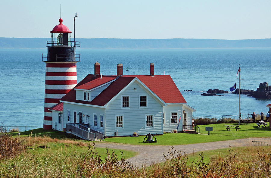 West Quoddy Head Lighthouse Photograph by Ben Prepelka