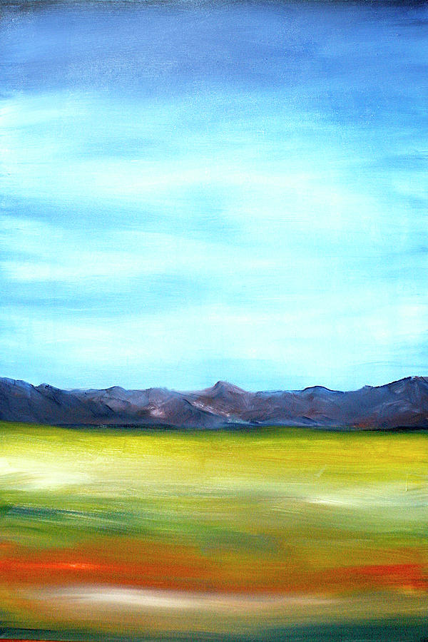 West Texas Landscape Painting by Frank Botello