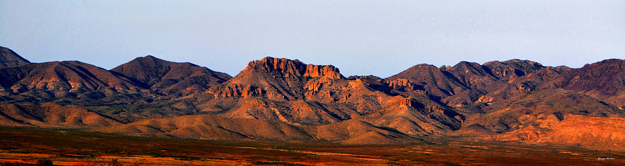 West Texas Mountains 002 Photograph by George Bostian