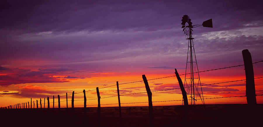 West Texas Sunset Photograph by Adam Reinhart