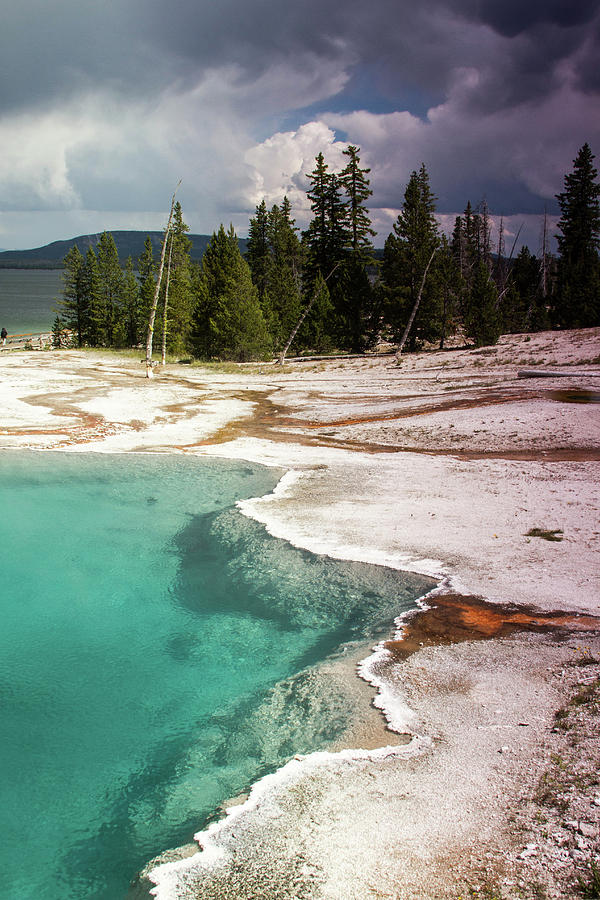 Yellowstone National Park Photograph - West Thumb Geyser Pool by Dawn Romine