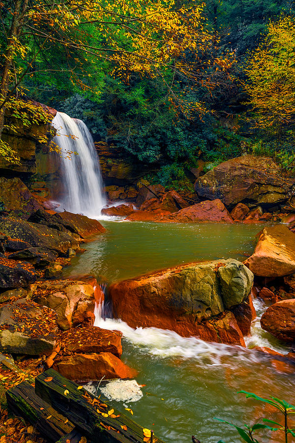 West Virginia Falls Photograph by Steven Maxx
