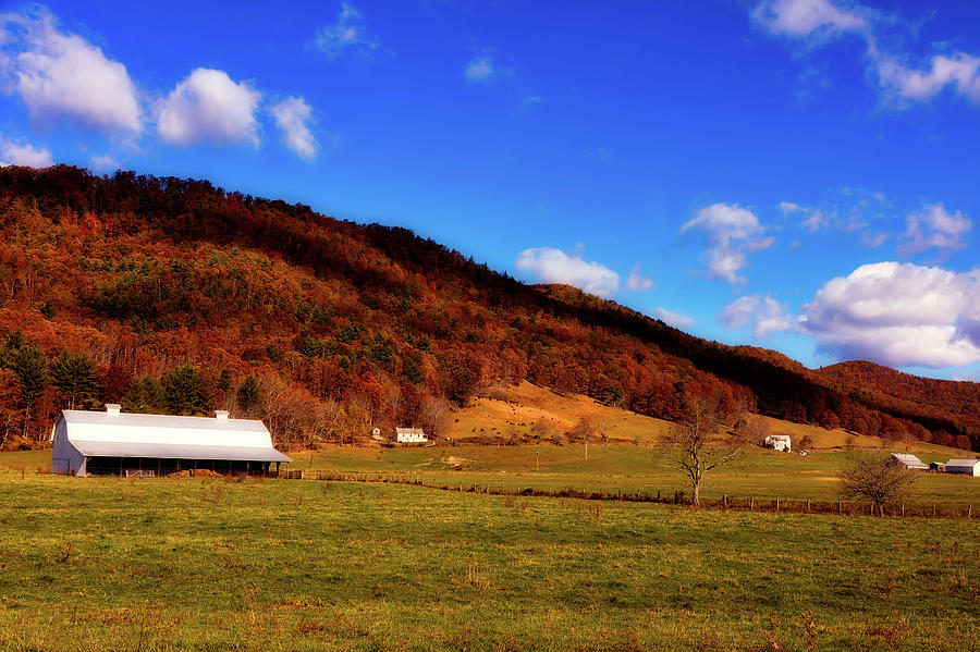 West Virginia Farm In Autumn Photograph by Mountain Dreams