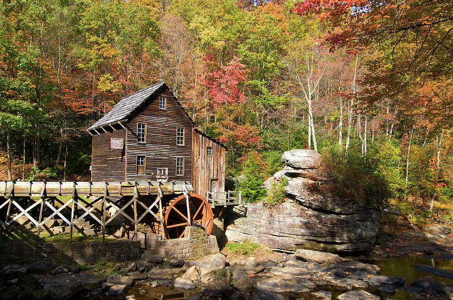 West Virginia Mill Photograph by Steve Stuller