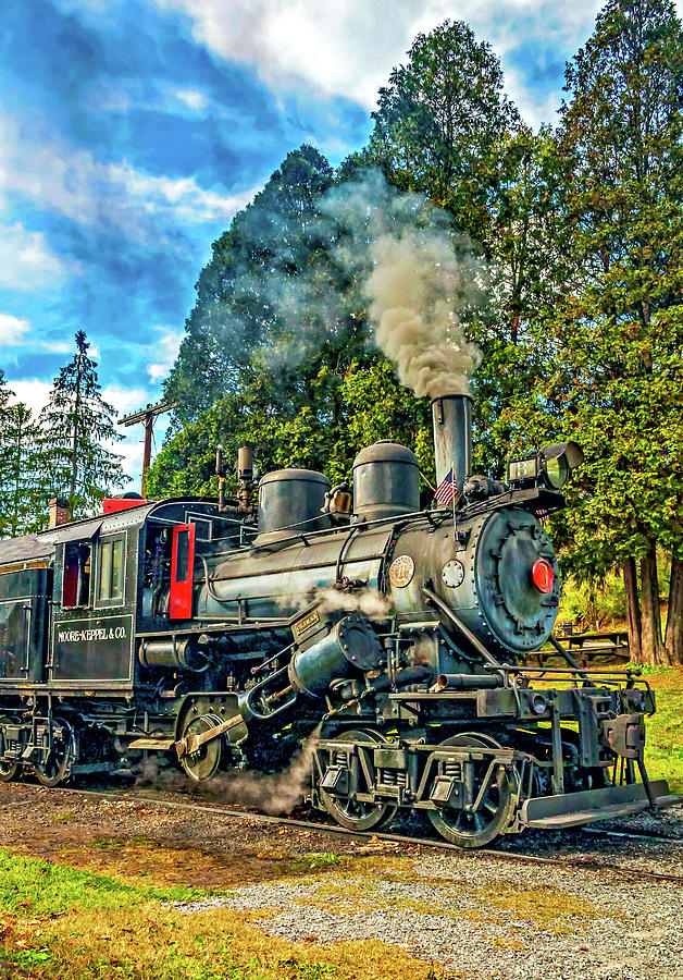 Transportation Photograph - West Virginia Steam Engine by Steve Harrington