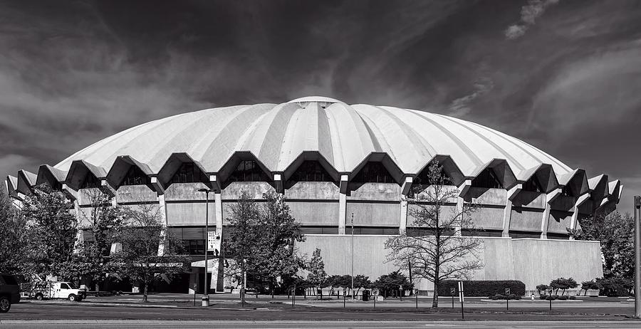 West Virginia University Coliseum Photograph by Mountain Dreams