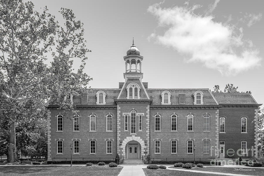 West Virginia University Martin Hall Photograph by University Icons