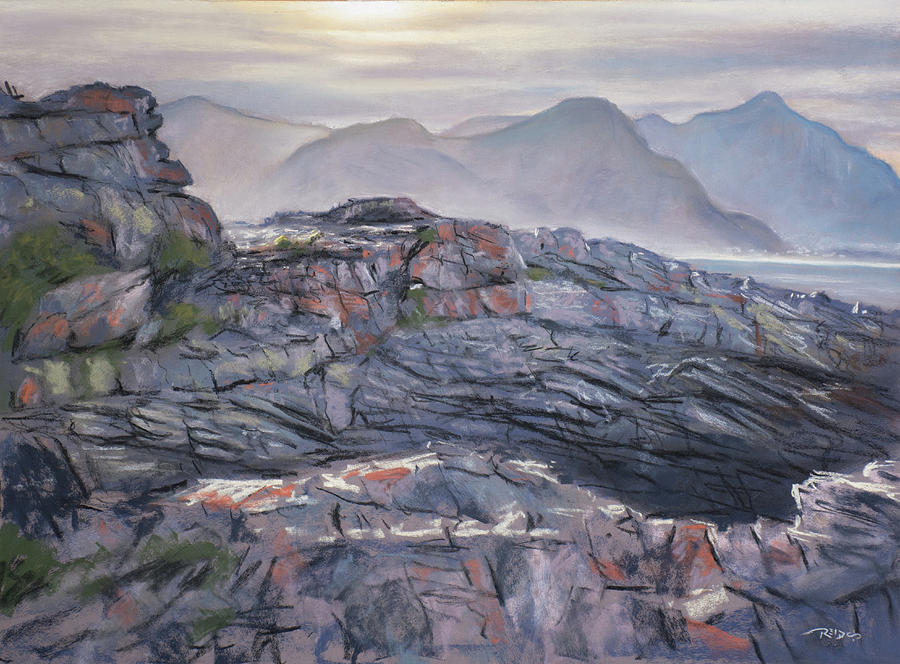 Mountain Painting - Westcliff Morning by Christopher Reid