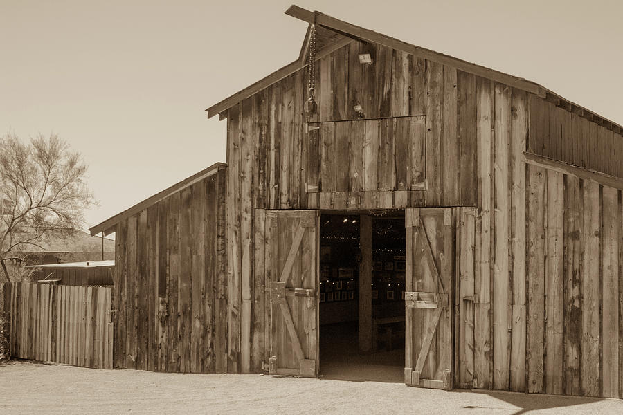 Western Barn Photograph by Darrell Foster
