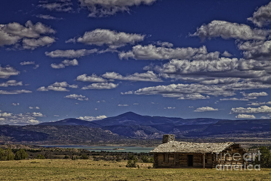 Western Cabin Photograph by Timothy Hacker