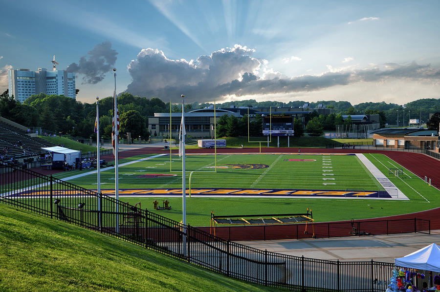 City Photograph - Western Illinois University Football Stadium by Thomas Woolworth