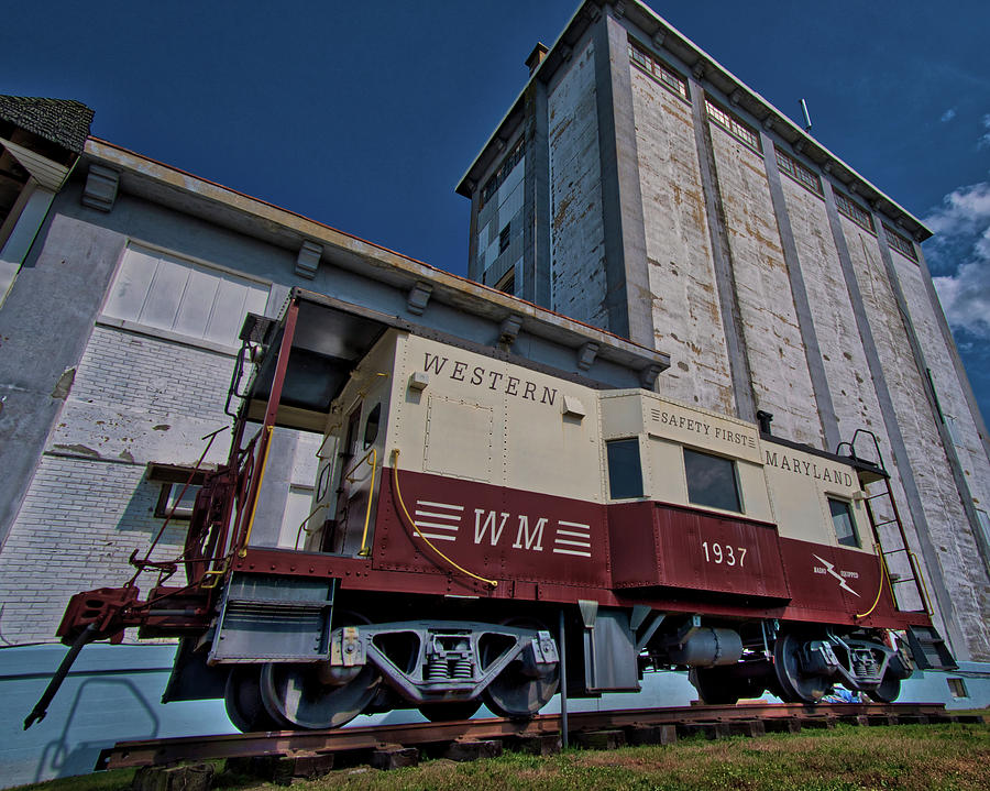 Western Maryland Railroad Caboose Photograph by Mark Dodd