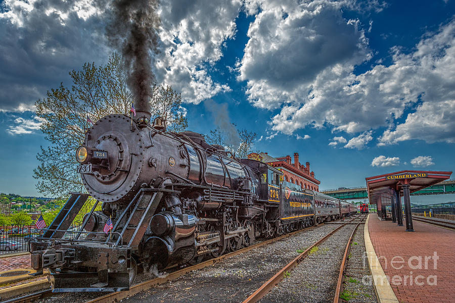Western Maryland Steam Railway Photograph by Izet Kapetanovic