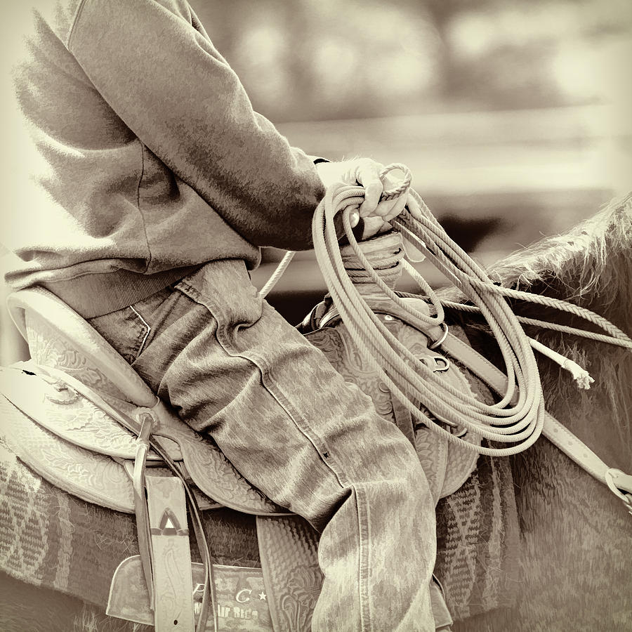 Western Rope Photograph by Steve McKinzie