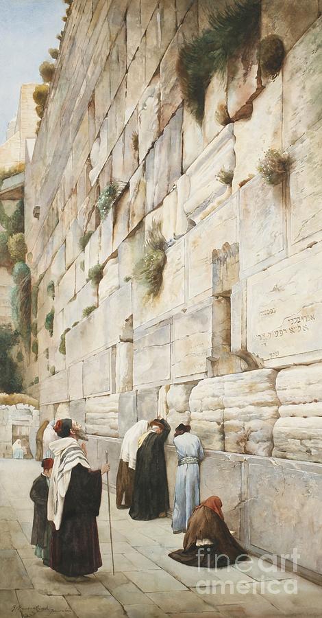 Western Wall Painting by MotionAge Designs