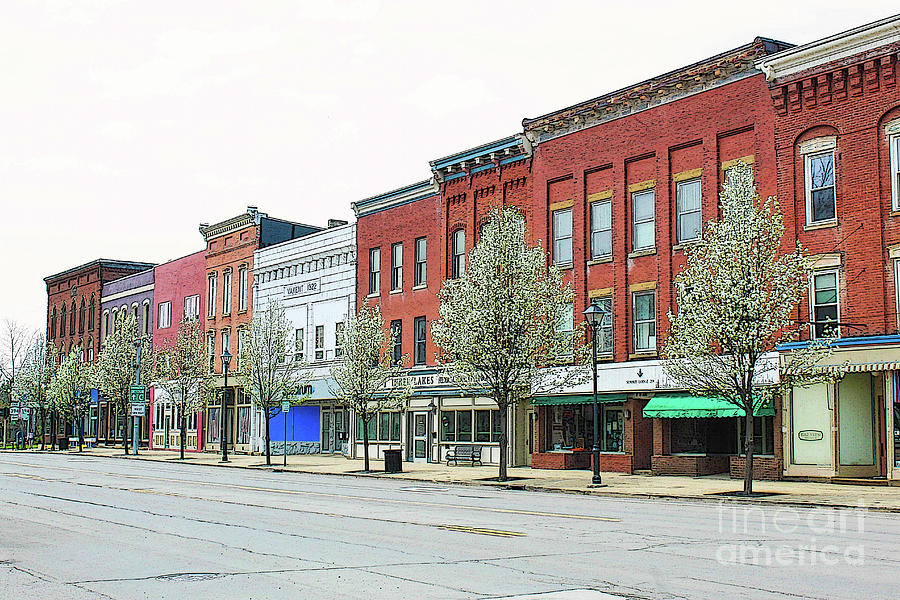 Main Street Westfield Photograph by Jessica Group - Fine Art America