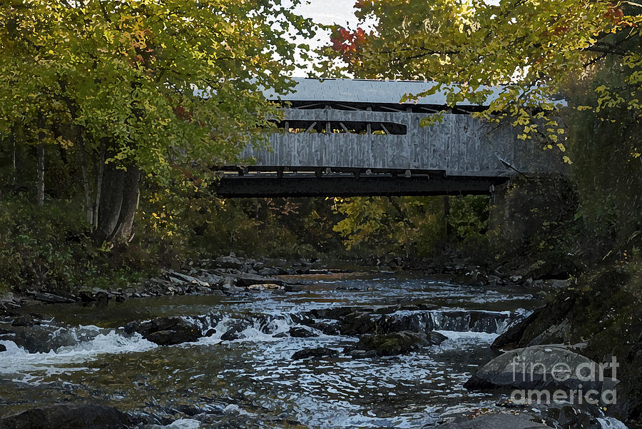 Westford Covered Bridge 4 Photograph by Bob Phillips