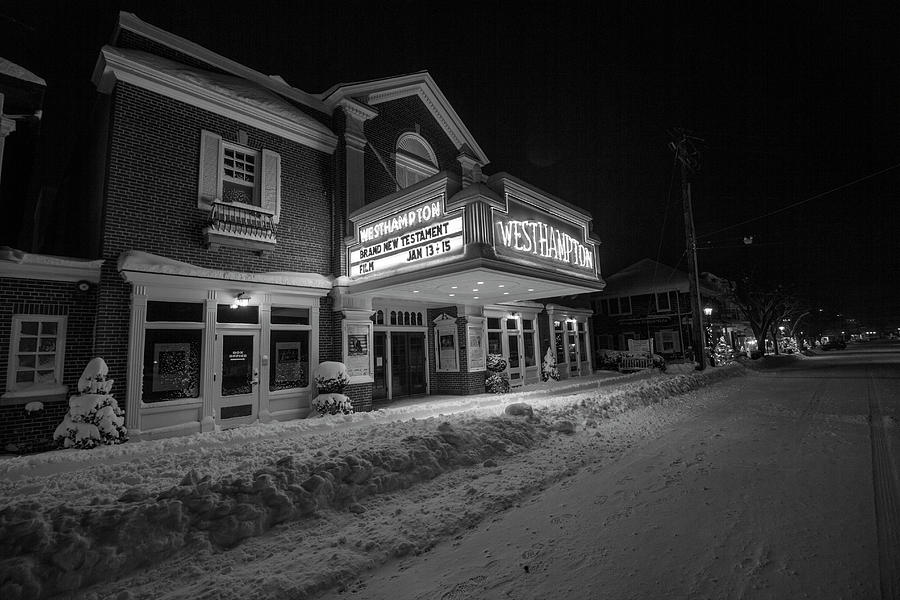 Westhampton Winter Night Photograph by Robert Seifert Westhampton Winter Night Photograph by Robert Seifert