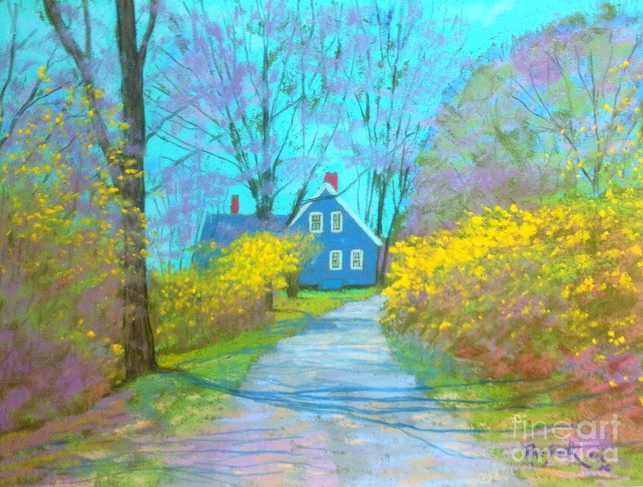 Westhaver Road  Pastel by Rae  Smith