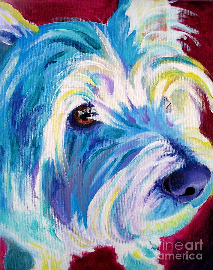 Westie - That Look Painting by Dawg Painter