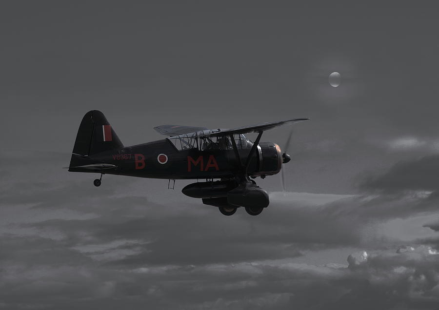 Westland Lysander - Moonlit Mission Photograph by Pat Speirs