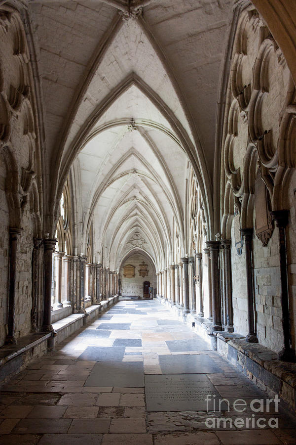 Westminster Abbey Cloister Photograph by Thomas Marchessault