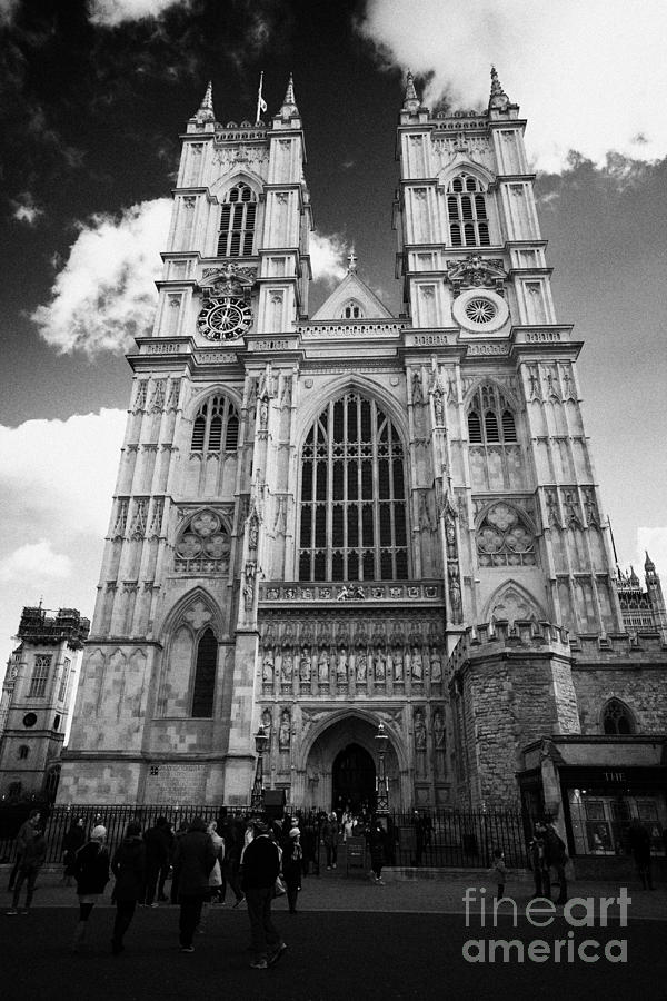 Westminster Photograph - westminster abbey London England UK United kingdom by Joe Fox