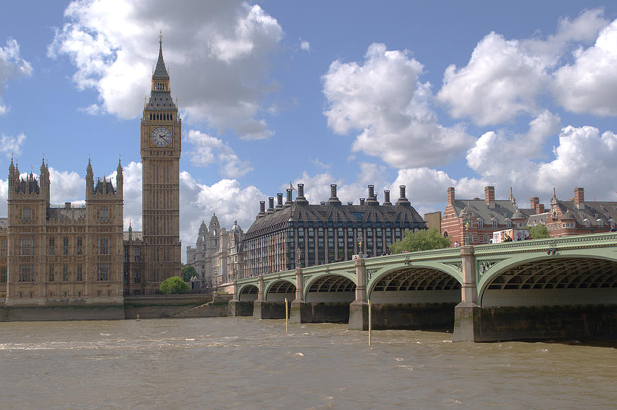 Westminster Bridge Photograph by Chris Day