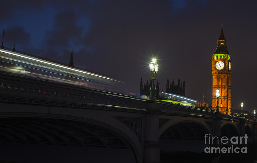 Westminster Bridge Photograph by David Lichtneker