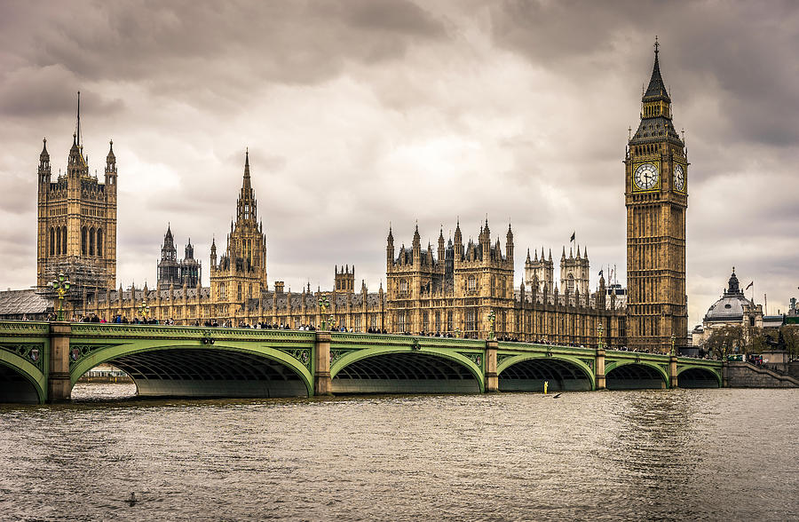 Westminster Bridge London Photograph by Nicky Jameson