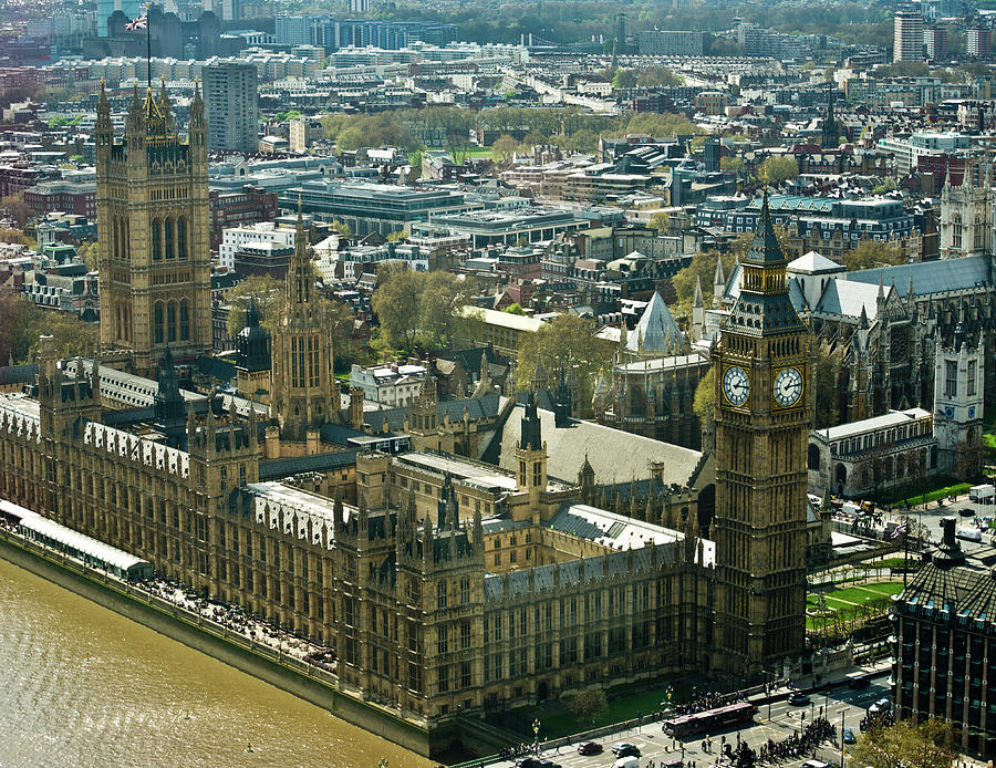 Westminster Cathedral and Big Ben 2 Photograph by Douglas Barnett - Pixels