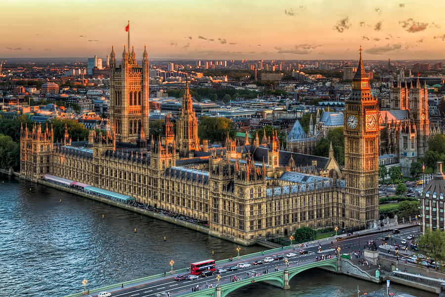 London Photograph - Westminster Palace by Tim Stanley