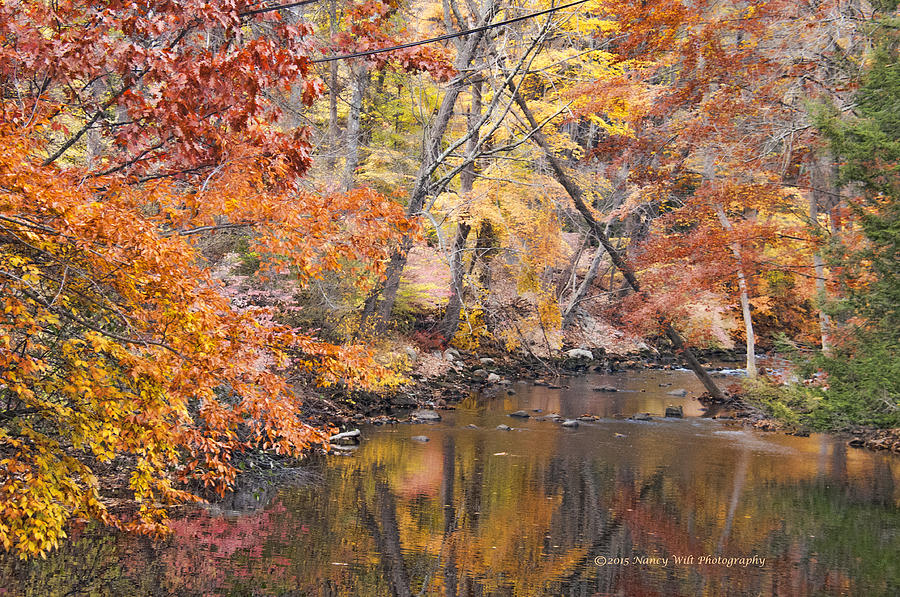 Weston River Road Painting by Nancy Wilt - Pixels