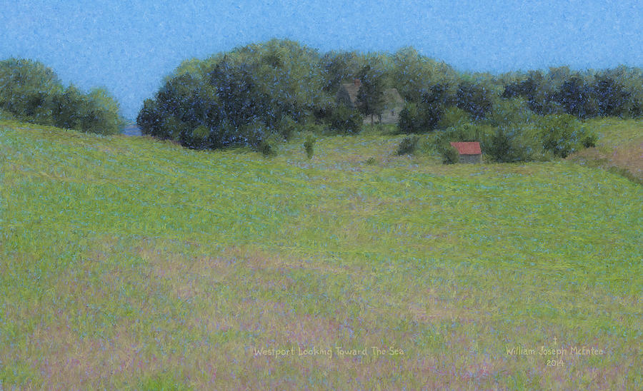 Westport Meadow Painting by Bill McEntee