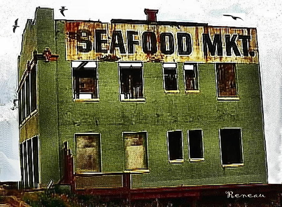 Westport Washington Seafood Market Photograph by A L Sadie Reneau