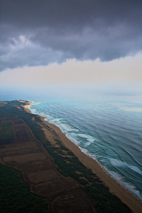 Fall Photograph - Westshore Kauai Aerial by Steven Lapkin