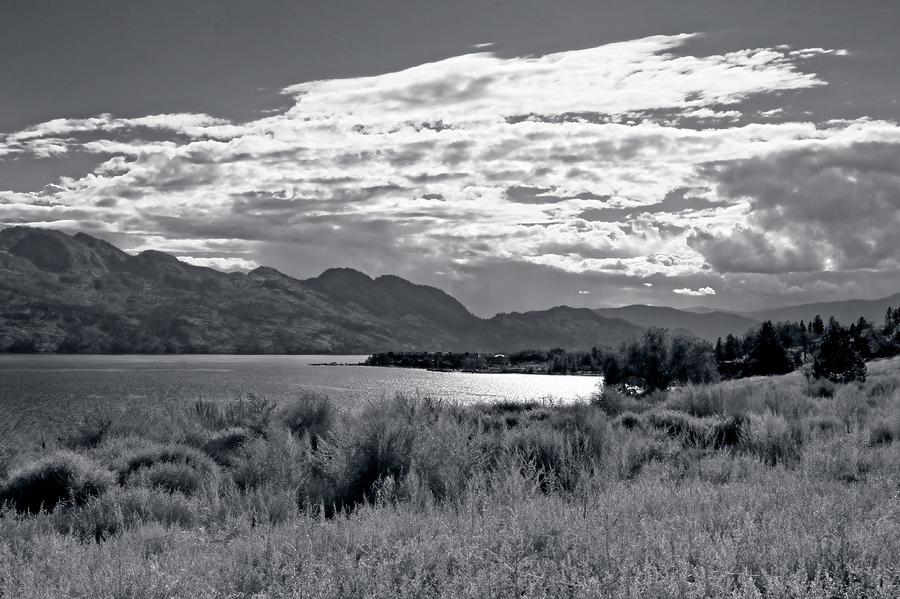 Westside Bluffs and Lake Okanagan Photograph by Allan Van Gasbeck