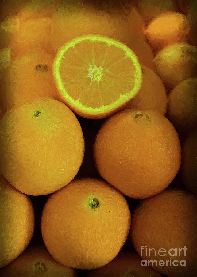 Westside Market Oranges Photograph by Janice Pariza