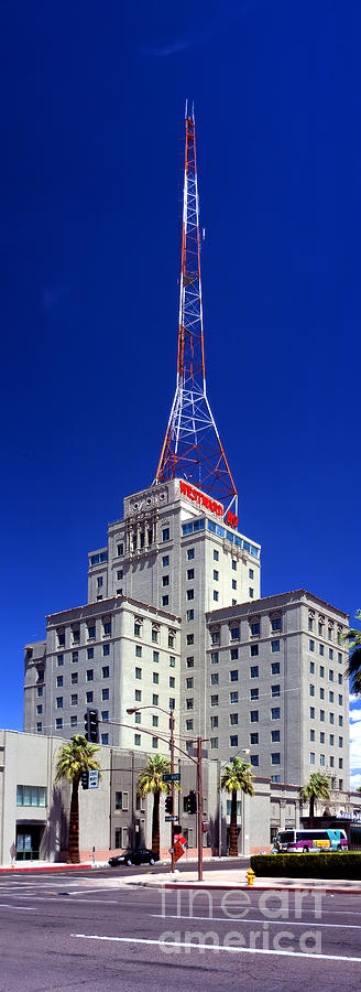 Westward Ho Building, Phoenix, Radio Transmitter Antenna Photograph by Wernher Krutein