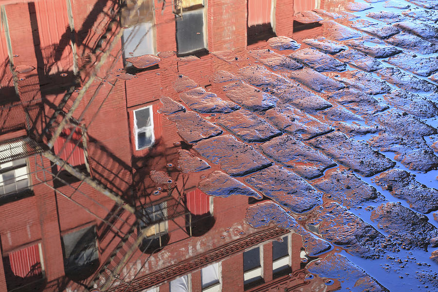Wet Brick Reflectivity Photograph by Christopher McKenzie
