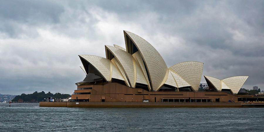 Wet Sails - Sydney Opera House Photograph by KJ Swan